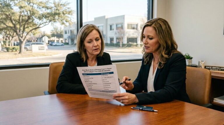 How Much Does a Divorce Cost in Texas With a Lawyer? Full 2026 Breakdown
